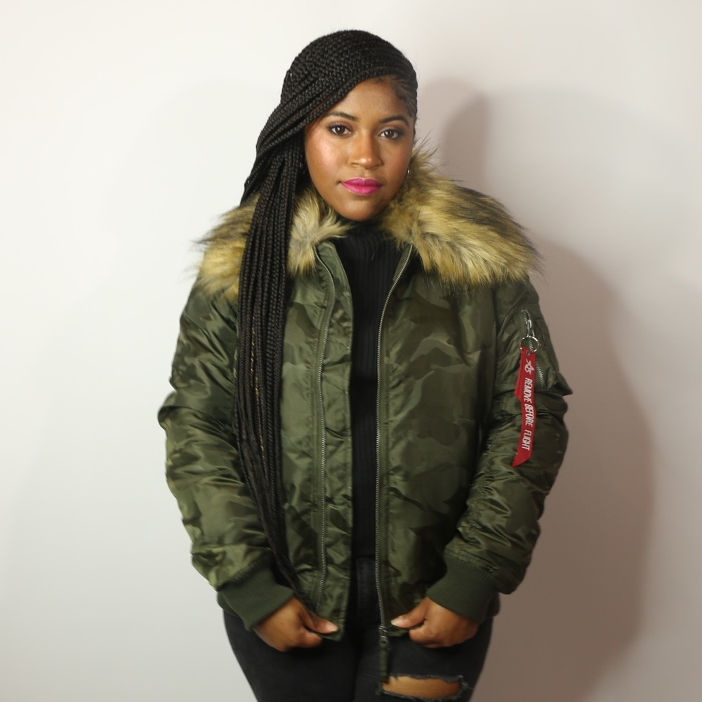 Camo Bomber